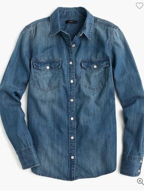 J. Crew Western Chambray Shirt - 4